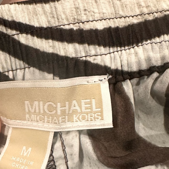 Michael Kors Zebra print wide leg pant - Picture 3 of 3